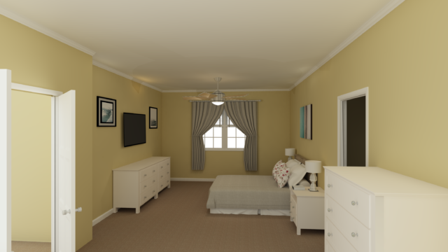 Princeton master bedroom