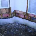 Area 3 after removal of deteriorated sheathing