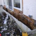 Area 3 after stucco removed