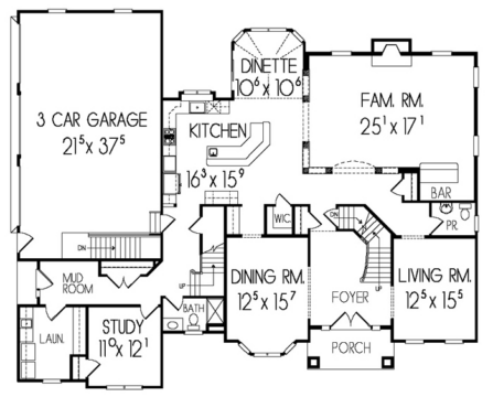 Steeplechase 1st floor plan